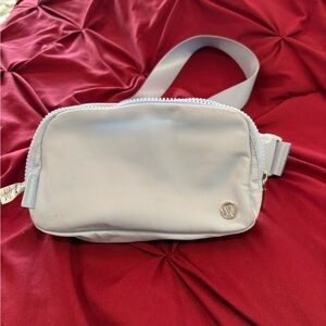Lululemon light blue belt bag